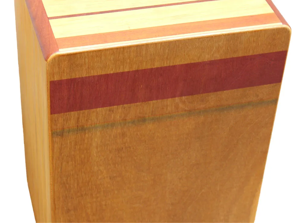 red cedar inlay rockbox cajon